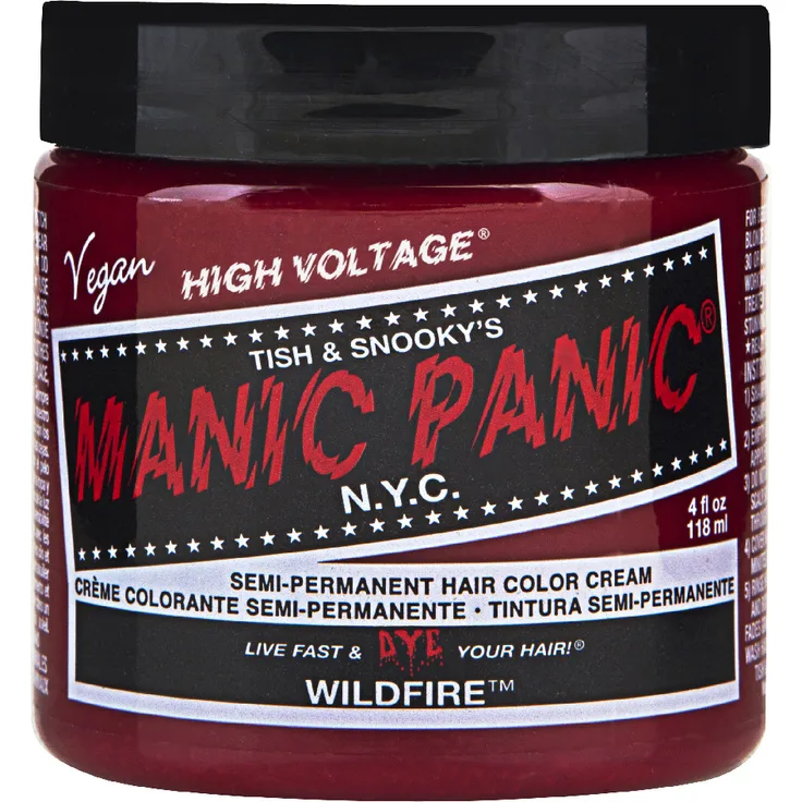 Manic Panic Cream Semi-Permanent Hair Color - Wildfire