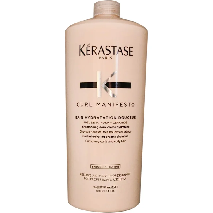 Kérastase Shampoo Curl Manifesto Bain Hudration Douceur 1000 ml – Bild 1
