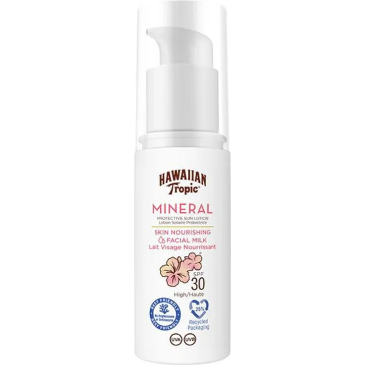 Hawaiian Tropic Mineral Schutzmilch Fürs Gesicht Spf30 50 ml