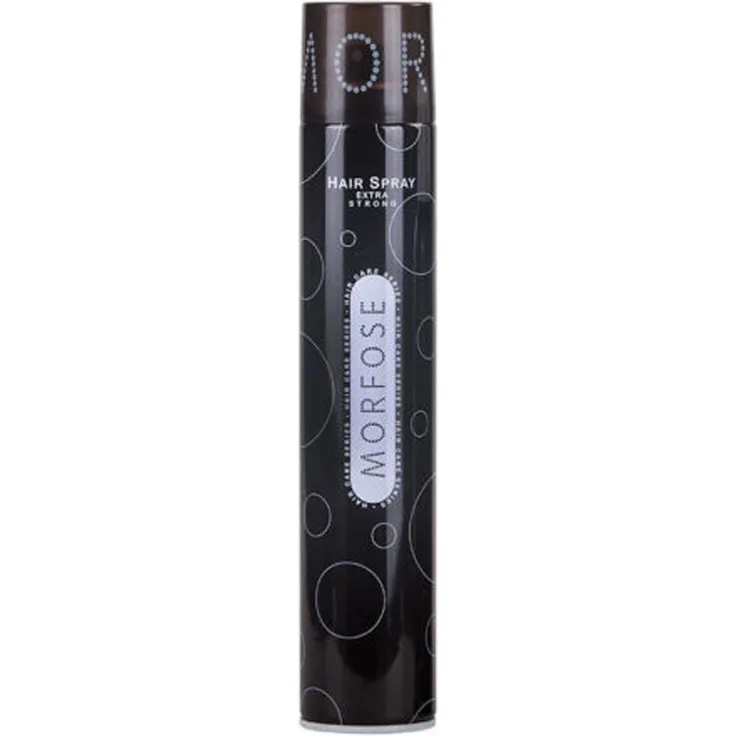 Morfose Hairspray Extra Strong Schwarz 400 ml