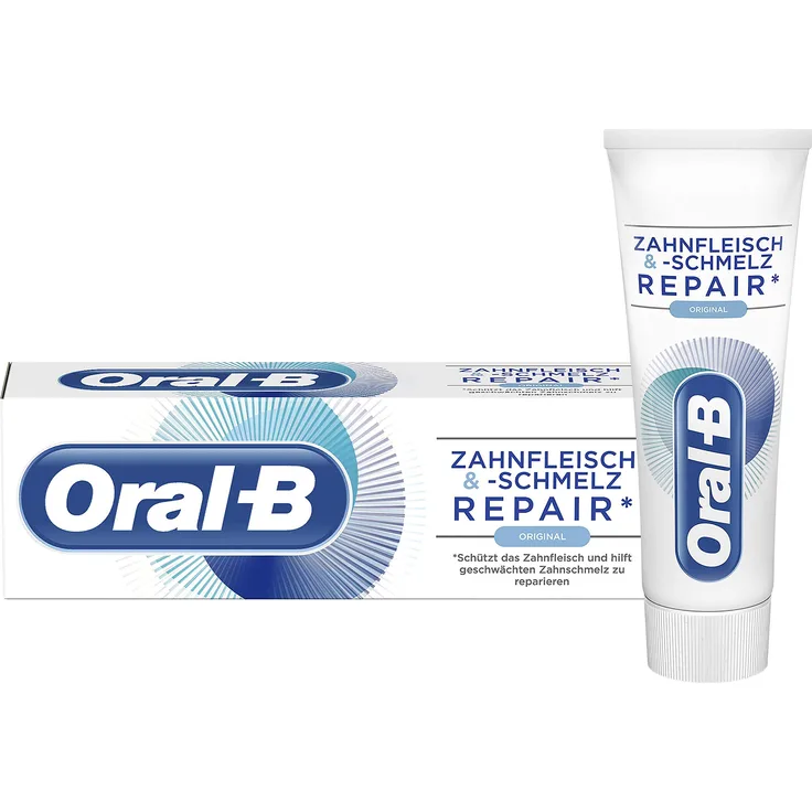 Oral-B Zahnfleisch und -schmelz Repair Original 75 ml, für saubere Zähne & frischen Atem