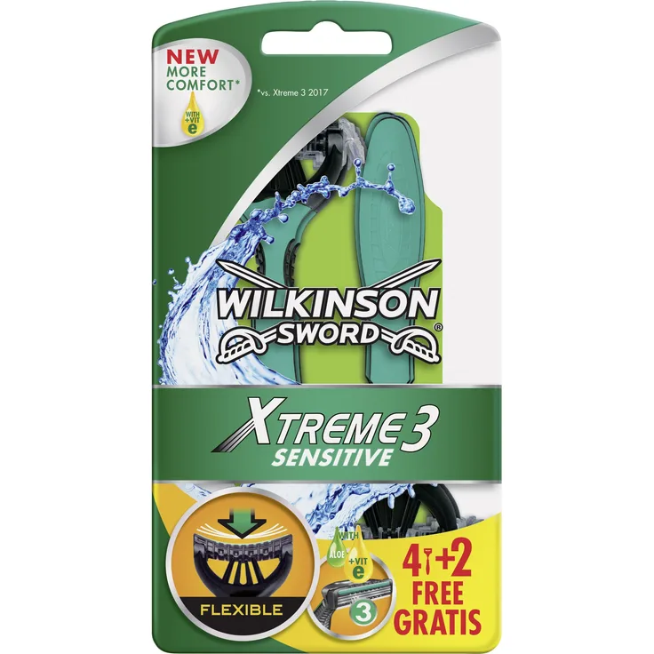 Wilkinson Sword Xtreme 3 Sensitive Einwegrasierer Damen 6 Stück