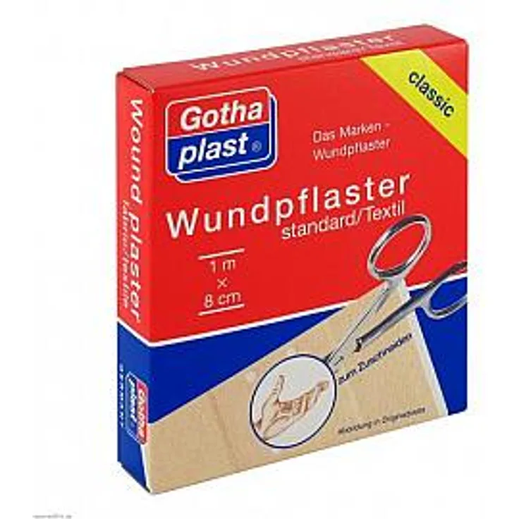 Gothaplast Gothaplast Wundpfl.stand.8 cmx1 m, 1 m
