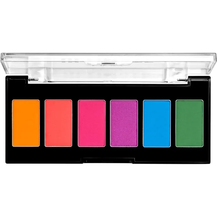 NYX Augen Make-up ULTIMATE EDIT petite shadow palette #brights 6x1,2 g