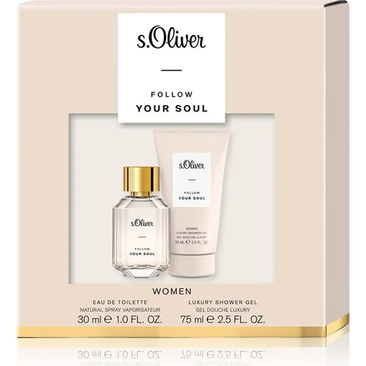 s.Oliver Follow Your Soul Women Set EdT 30 ml + Duschgel 75 ml