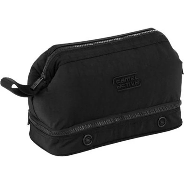 camel active Kulturtasche Journey, schwarz, 26,5x12,5x15,5cm – Bild 1