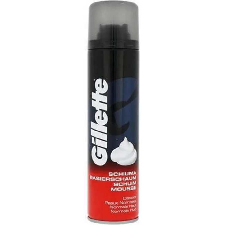Gillette Rasierschaum Normal Rot 200 ml