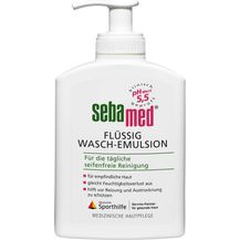 Image for SEBAMED flüssig Waschemulsion mit Spender 200 ml