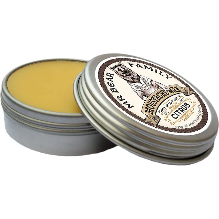 Moustache Wax Citrus 30 ml, für Herren empfohlen