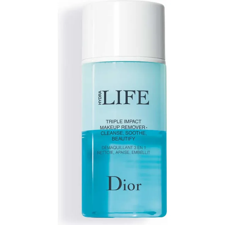 Dior Hydra Life Triple Impact Makeup Remover 125 ml, beruhigt die Augenpartie, Pflegt und kräftigt die Wimpern 