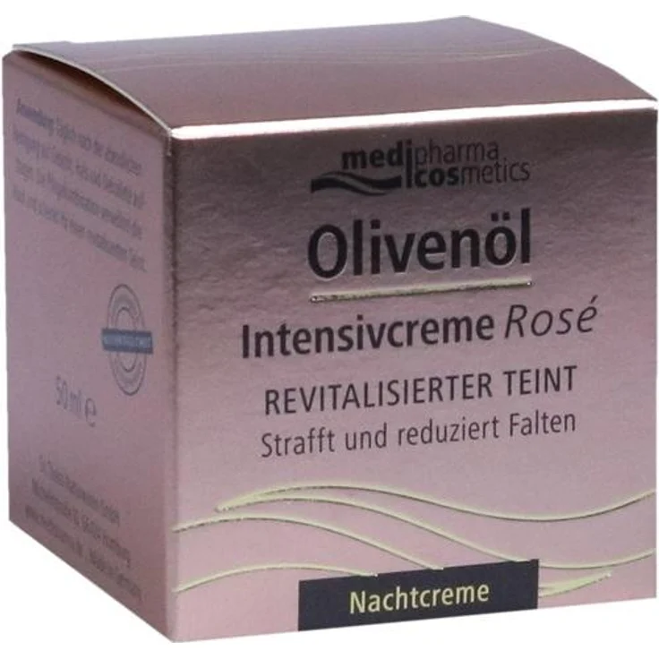 Dr. Theiss Olivenöl Intensivcreme Rose Nachtcreme 50 ml – Bild 1