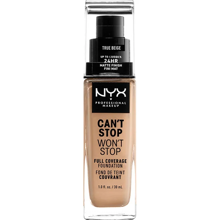 NYX Professional Make-up Can't Stop Won't Stop True Beige 30 ml – Bild 1