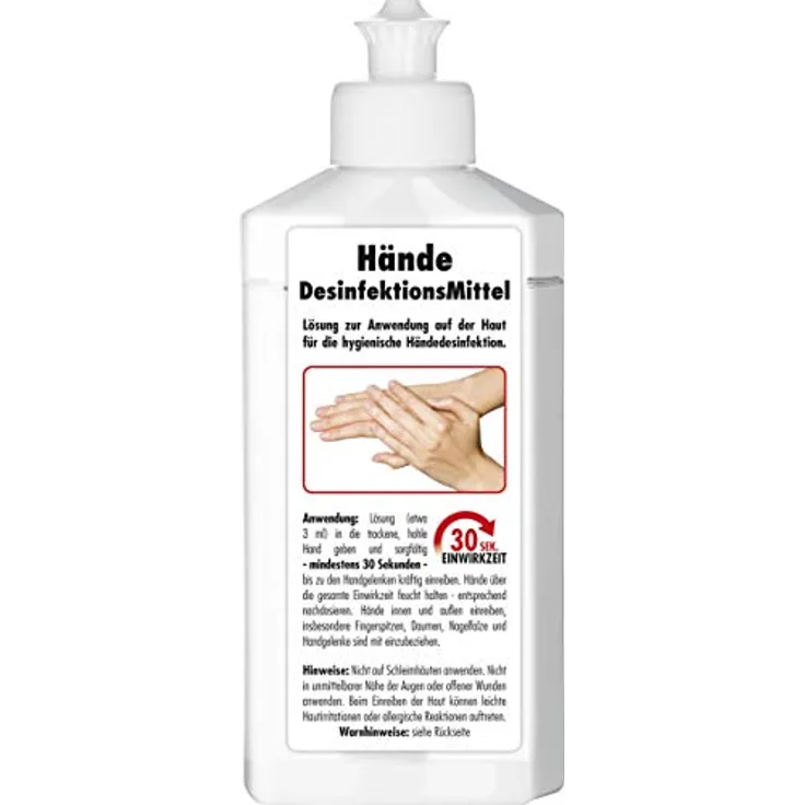 Sonax Desinfektionsmittel Hand-Desinfektionsmittel , Lösung, 250 ml, für hygienische Sauberkeit