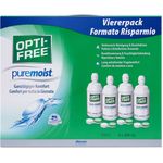 Opti-Free PureMoist Kontaktlinsen-Pflegemittel, Systempack, 1200 ml All-in-One-Lösung zur Reinigung, Desinfektion & Aufbewahrung