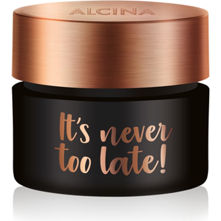 Alcina It's never too late! Anti-Falten-Gesichtscreme 50 ml – Bild 2