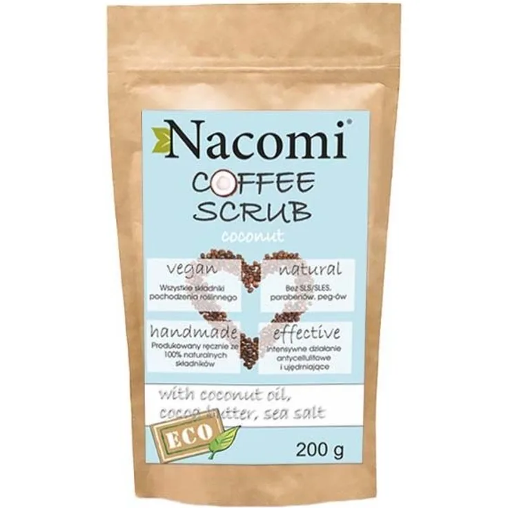 Nacomi Trockenes Körperpeeling Kaffee Kokos 200 g