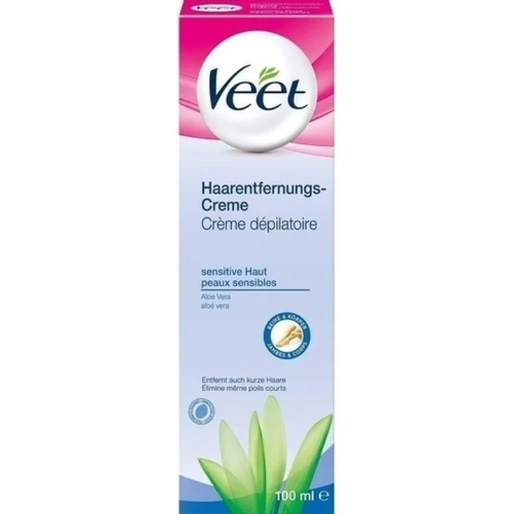 Veet Haarentfernungscreme sensitive 100 ml – Bild 1