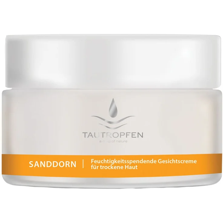 Tautropfen Nourishing Sanddorn Feuchtigkeitsspendende Gesichtscreme 50 ml – Bild 1