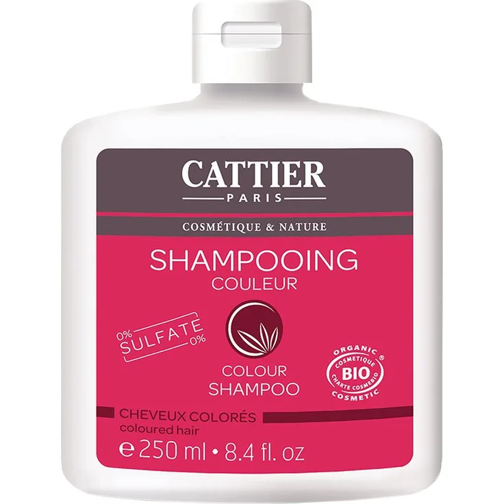 Cattier Farbe Shampoo Ohne Sulfate 2 x 250 ml