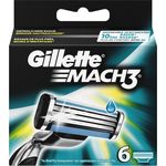Gillette Mach3 Rasierklingen 6 Stück