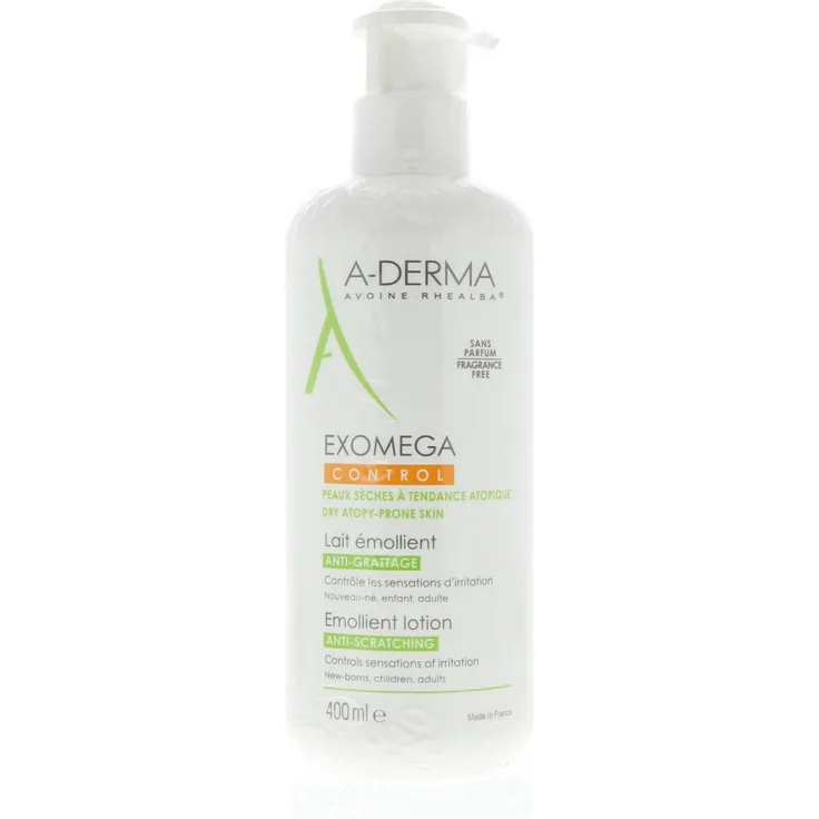 A-Derma Milch Exomega Control Lait Émoliient 400 ml 