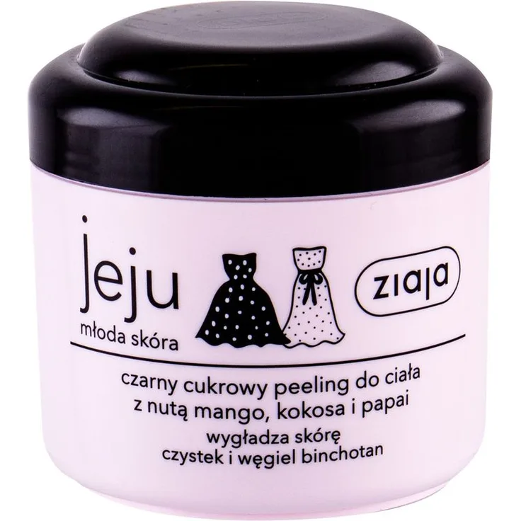 Ziaja Jeju Black Sugar Body Scrub 200ml Body Peeling
