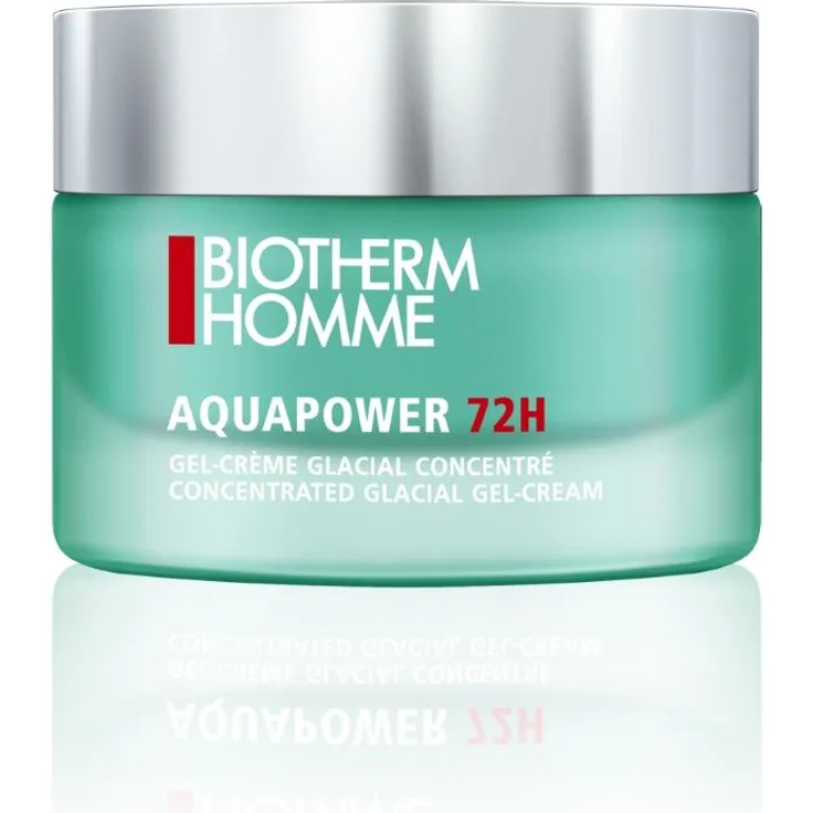 Biotherm Homme Aquapower 72h 50 ml, mit einer Gel-Textur, Bis zu 72 Stunden mit einer feuchtigkeitsspendenden Wirkung, Frisch und kühlend