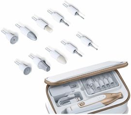 Beurer MP 64 Wiederaufladbares Maniküre-/Pediküre Set Weiß-Gold