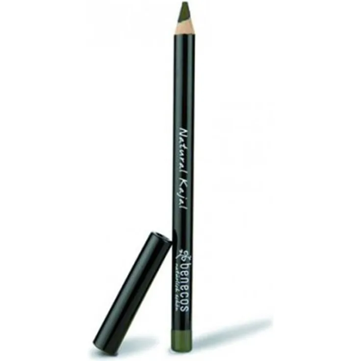 benecos Augen Make-up Natural Kajal Olive 1,13 g Grün, mit einer festen Textur