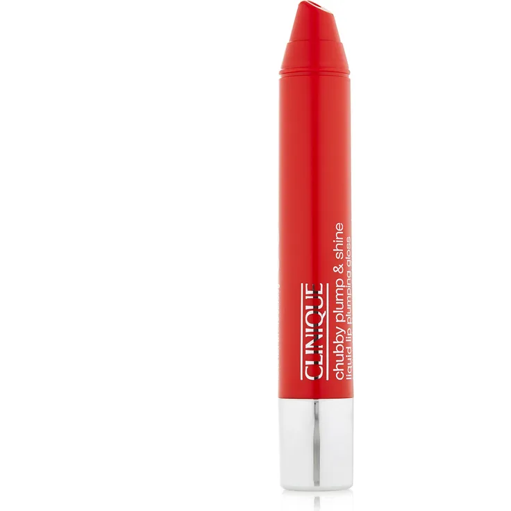 Clinique Chubby Plump & Shine Liquid Lip Plumping Gloss 02 Super Scarlet