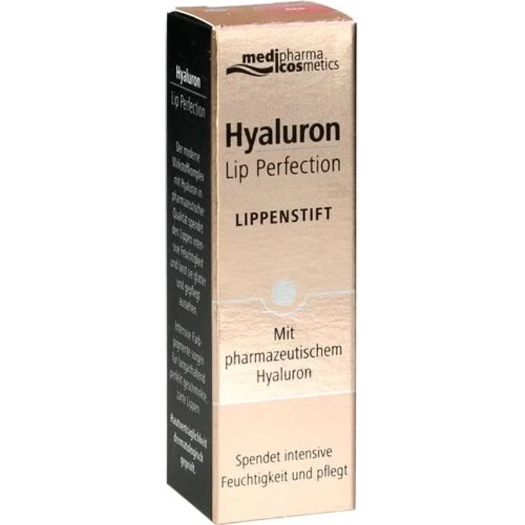medipharma cosmetics Hyaluron Lip Perfection Lippenstift 4 g Red – Bild 1