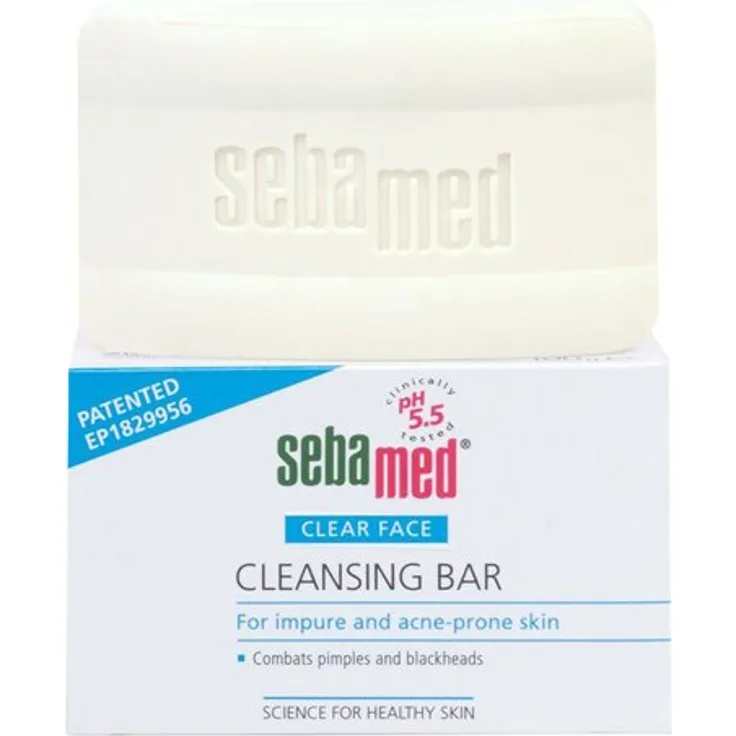 Sebamed Clear Face Cleansing Bar 100 G mit einer reinigenden Wirkung
