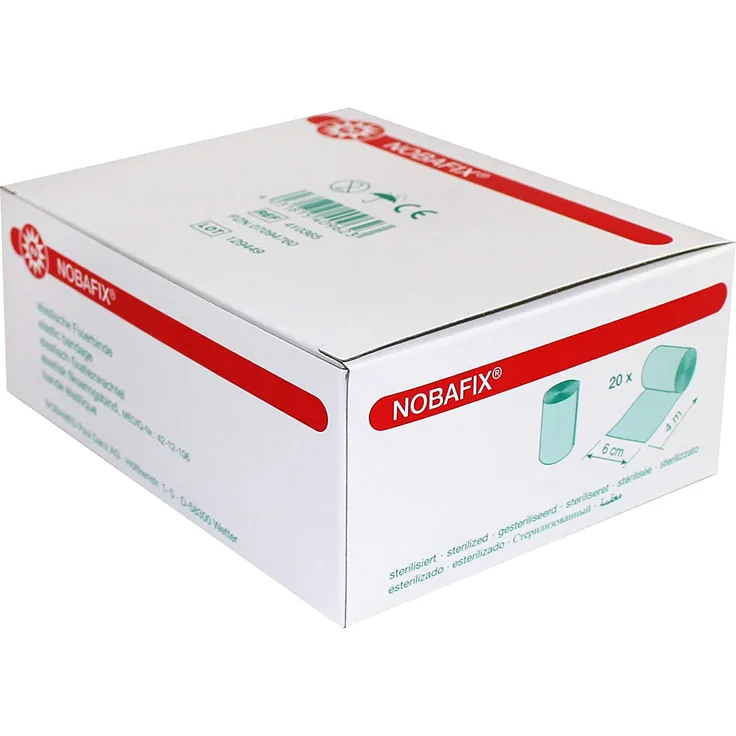 Nobamed Paul Danz Nobafix Fixierbinden elast.10 cmx4 m 50 St.