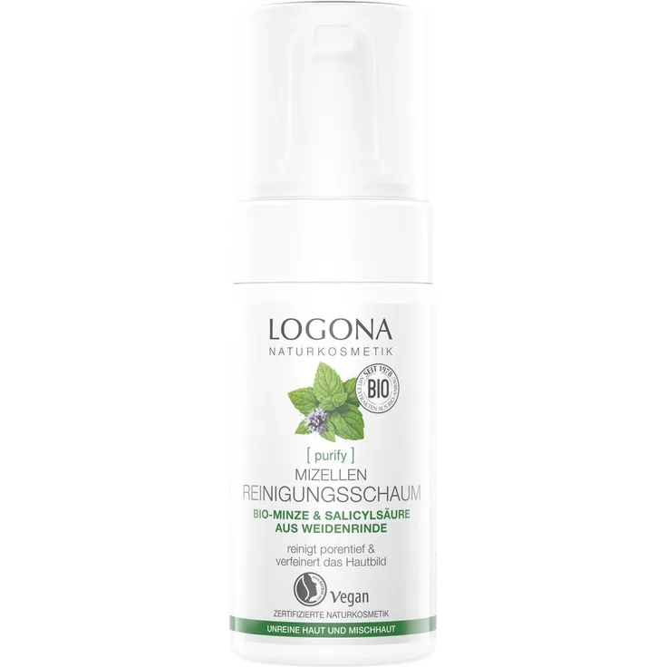 Logona Klärender Reinigungsschaum 100 ml, für Damen und Herren