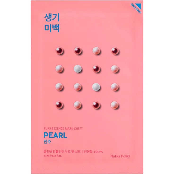 Holika Holika Pure Essence Mask Sheet Gesichtsmaske Pearl Perle 1 Stück