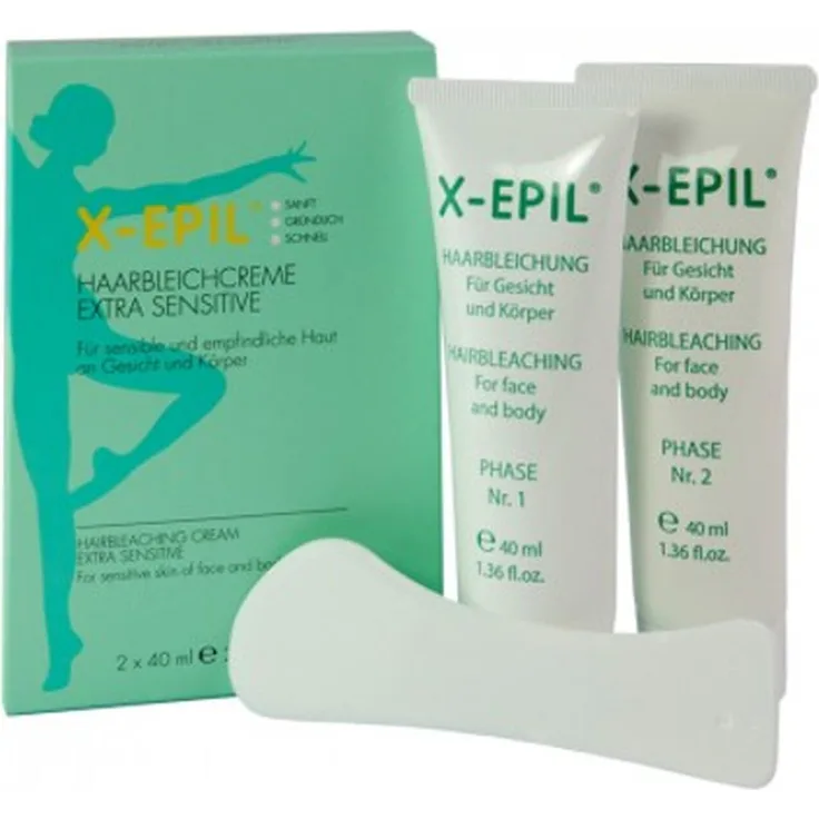X-Epil Haarbleichcreme Extra Sensitive 2x 40 ml