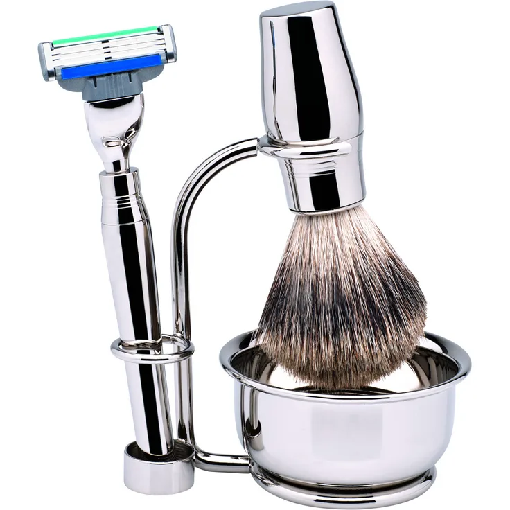 Erbe Rasier-Set Edelstahl