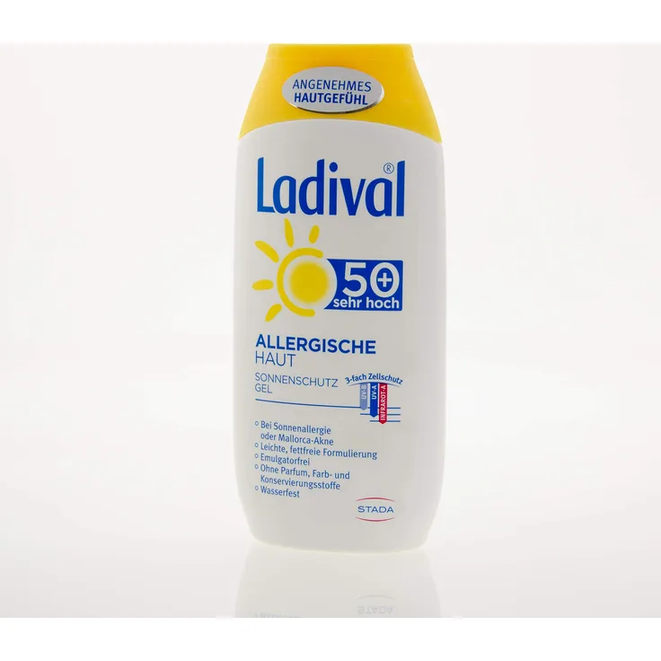 Ladival allergische Haut Gel LSF 50 200 ml