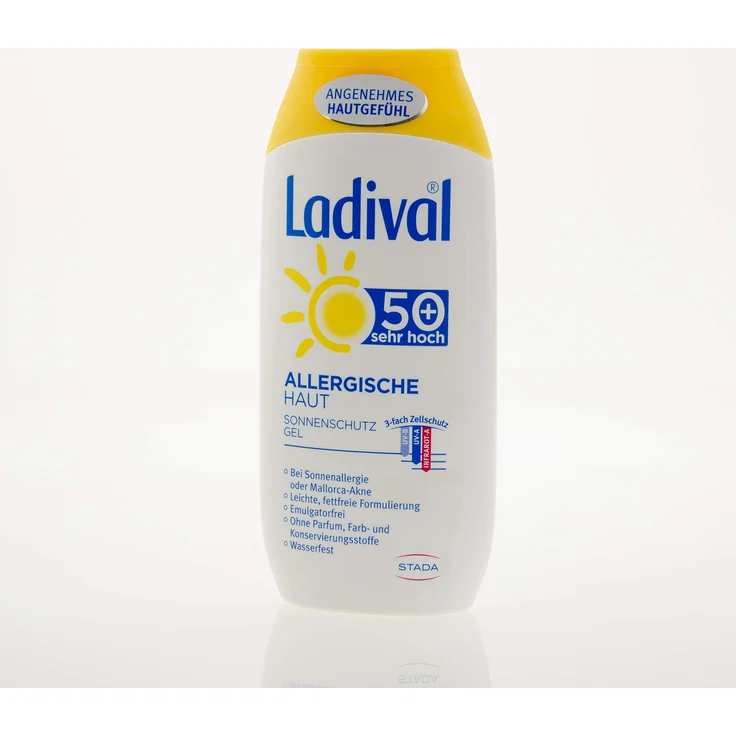 Ladival allergische Haut Gel LSF 50 200 ml – Bild 1