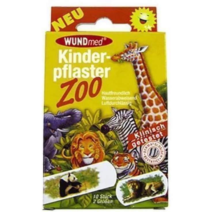 Wundmed Kinderpflaster Zoo 10er-pack