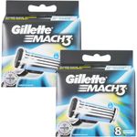 Gillette Mach3 Rasierklingen 16 Stück