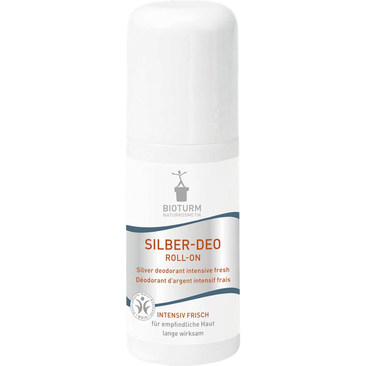 Bioturm Silber-Deodorant Roller Intensiv Frisch 50 ml