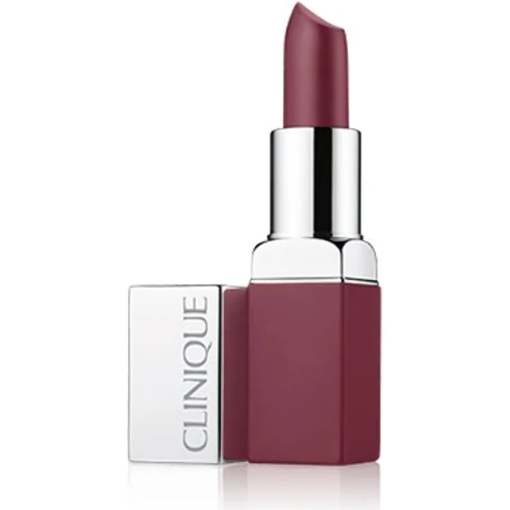 Clinique Pop Matte Lip Colour Primer Bold Pop, Farbton: Rot, mit einem matten Finish, Inhalt: 3,9 g