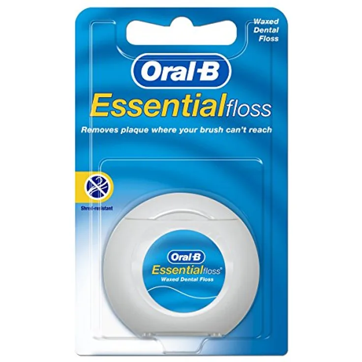 Oral-B Essentialfloss ungewachst 4 x 50 m Zahnseide/Flosser ungewachst