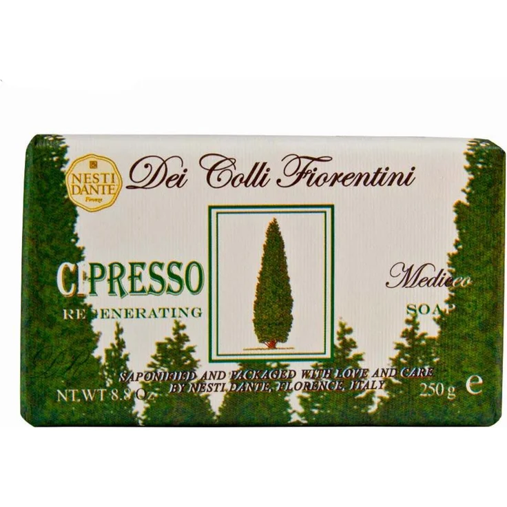 Nesti Dante Nesti Dante Dei Colli Fiorentini Cipresso Sapone Seife Zypresse 250 g für Alle Hauttypen geeignet – Bild 1