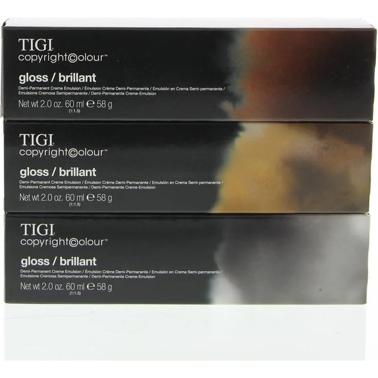 Tigi Creative Mittelbraun Asch Mahagoni 4/85 60 ml