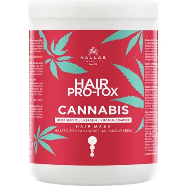 KALLOS COSMETICS KJMN Hair Pro-Tox Cannabis Hair Mask 1 L