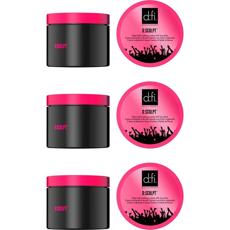 d:fi D:Sculpt Styling Creme Starker Halt XXL 3 x 150 g