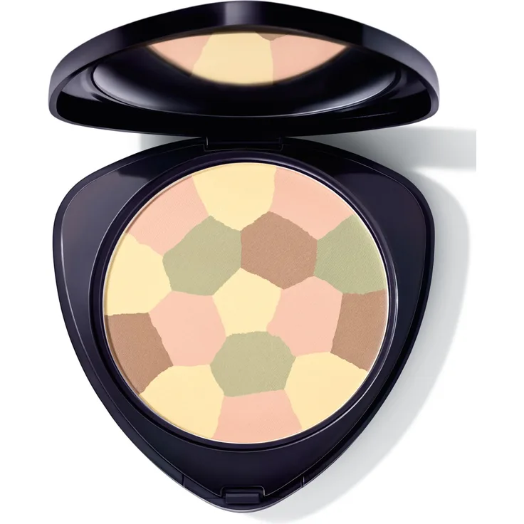 Dr. Hauschka Colour Correcting Powder - Translucent 00, mit einer festen Textur 