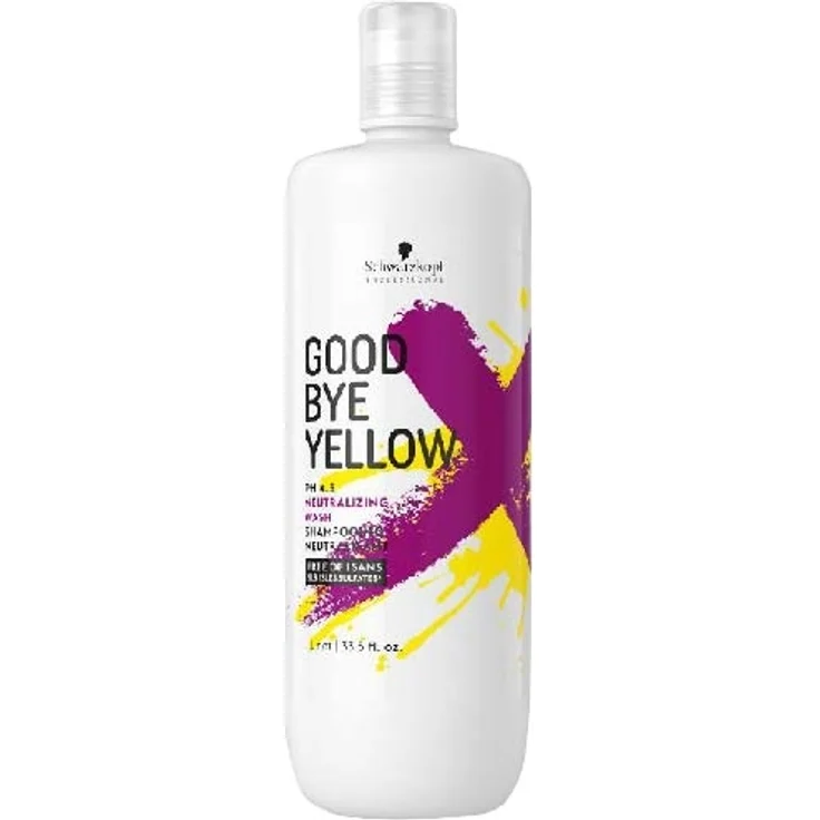 Schwarzkopf Goodbye Yellow Shampoo 1000 ml – Bild 1